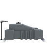 500L Tank, Frame and Door Platform