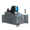 1 Man 750L Buy Window Cleaning System (DI) with Electric Reel