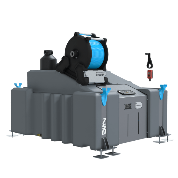 1 Man 750L Buy Window Cleaning System (DI) with Electric Reel
