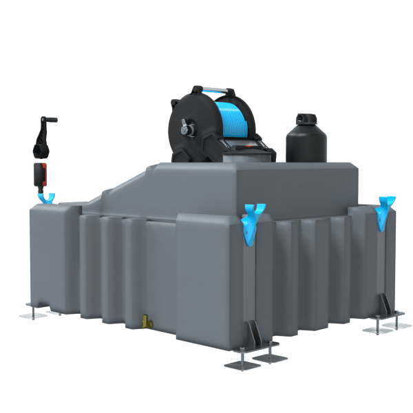 1 Man 750L Buy Window Cleaning System (DI) with Electric Reel