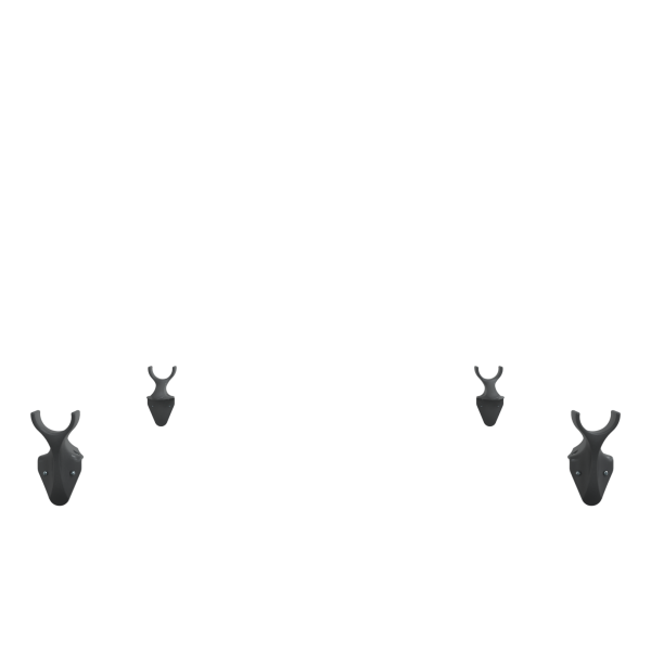 Tank Mounted Pole Holsters Black